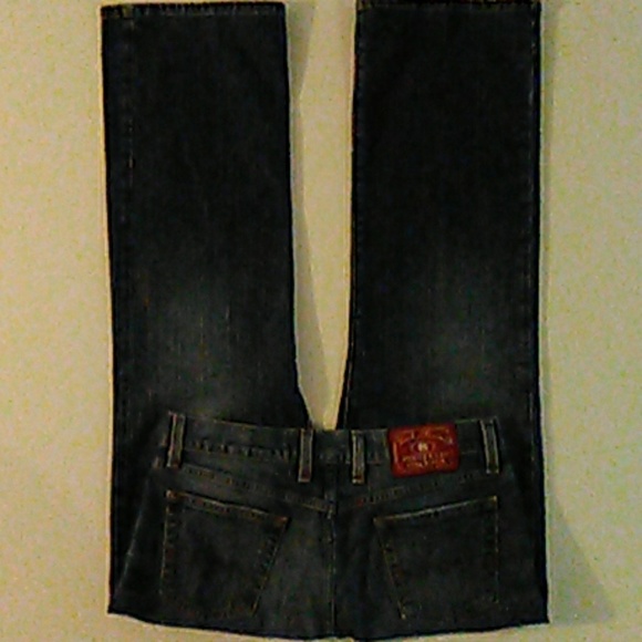 Lucky Brand Denim - lucky brand jeans size 10 dungarees womens blue